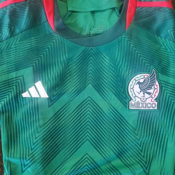 Mexico Jersey with world cup logos - Picture 5 of 5